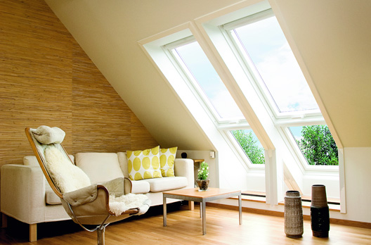 VELUX Wohndachfenster Ambiente