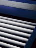 Detail: VELUX Rollladen in Farboption 0800 Alu Color blau