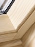 Fensterecke in Holz - Produktdetail: VELUX Holzqualität